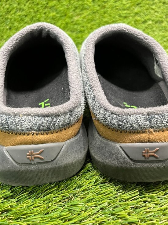 Kuru Draft 2 Mens Size 9 Gray Brown Classic Casual Slip-On Mule Slippers Shoes main image 4
